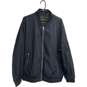 Calvin Klein Men’s True Navy CK Flight Jacket Size XL